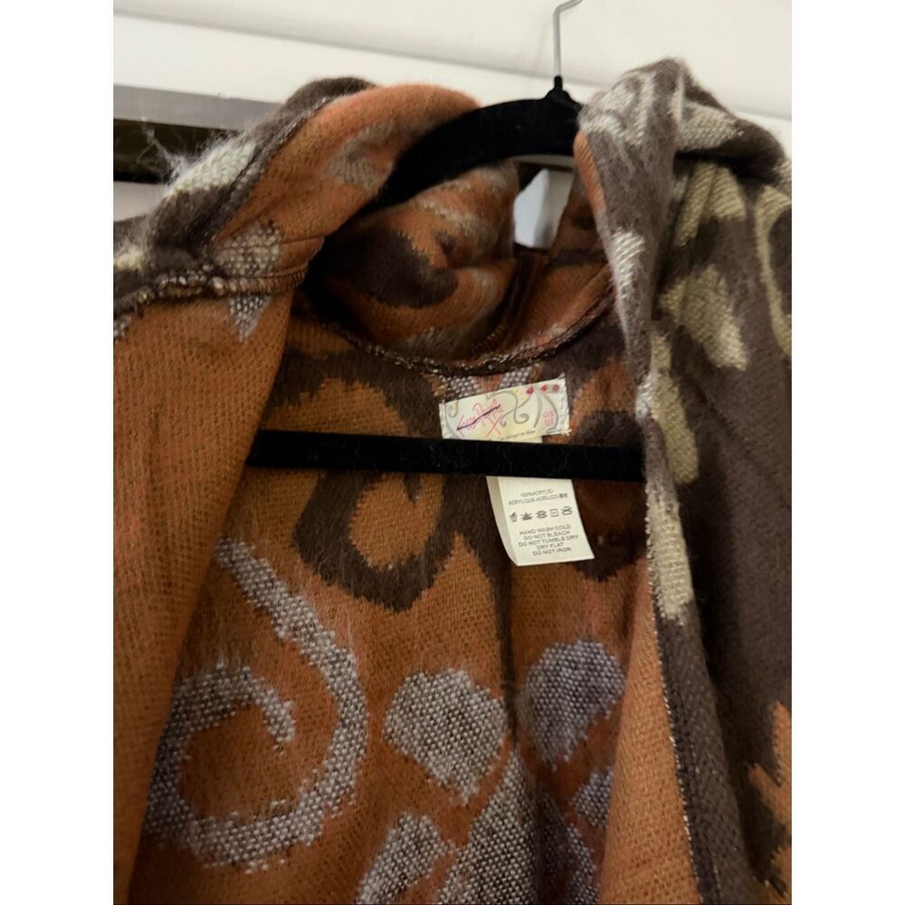 Free People Brown Printed Duster Top - Picture 10 of 11